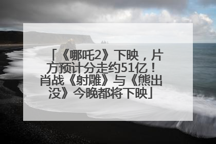 《哪吒2》下映，片方预计分走约51亿！肖战《射雕》与《熊出没》今晚都将下映