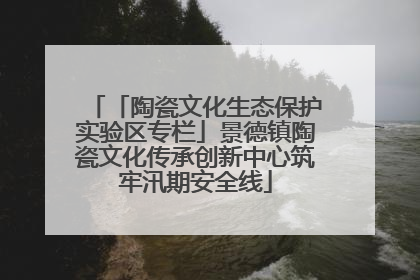 「陶瓷文化生态保护实验区专栏」景德镇陶瓷文化传承创新中心筑牢汛期安全线