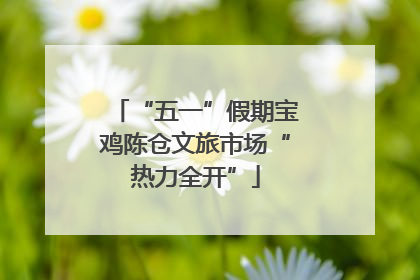 “五一”假期宝鸡陈仓文旅市场“热力全开”