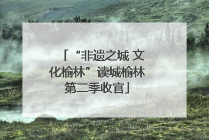“非遗之城 文化榆林”读城榆林第二季收官