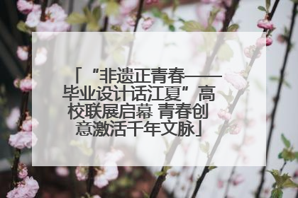 “非遗正青春——毕业设计话江夏”高校联展启幕 青春创意激活千年文脉