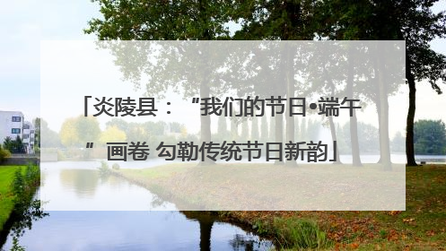 炎陵县：“我们的节日•端午”画卷 勾勒传统节日新韵