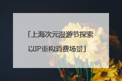 上海次元漫游节探索以IP重构消费场景
