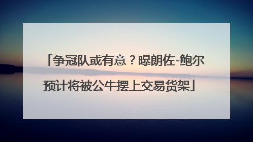 争冠队或有意？曝朗佐-鲍尔预计将被公牛摆上交易货架