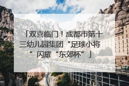 双喜临门！成都市第十三幼儿园集团“足球小将”闪耀“东郊杯”