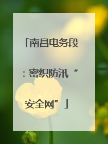 南昌电务段：密织防汛“安全网”