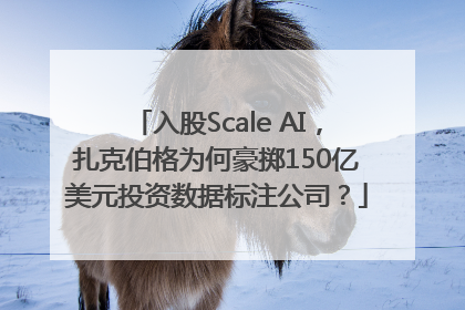 入股Scale AI，扎克伯格为何豪掷150亿美元投资数据标注公司？