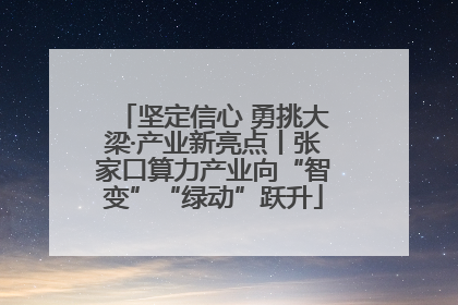 坚定信心 勇挑大梁·产业新亮点丨张家口算力产业向“智变”“绿动”跃升