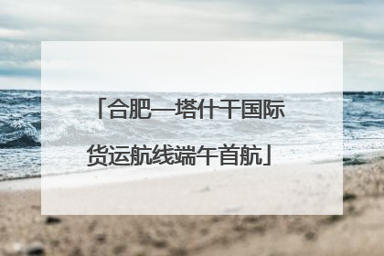 合肥—塔什干国际货运航线端午首航