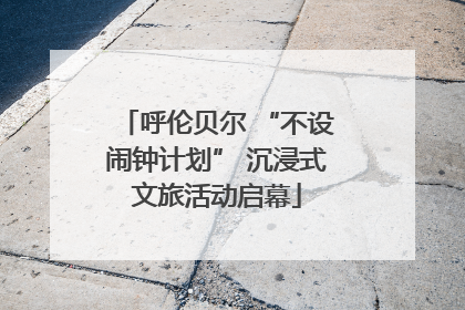 呼伦贝尔 “不设闹钟计划” 沉浸式文旅活动启幕