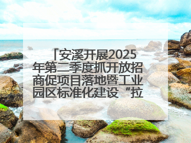 安溪开展2025年第二季度抓开放招商促项目落地暨工业园区标准化建设“拉练”活动