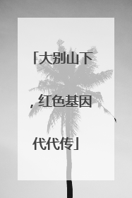 大别山下，红色基因代代传