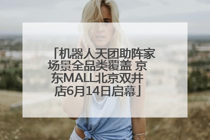 机器人天团助阵家场景全品类覆盖 京东MALL北京双井店6月14日启幕