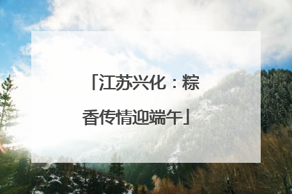 江苏兴化：粽香传情迎端午
