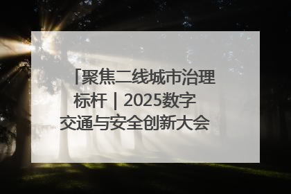 聚焦二线城市治理标杆｜2025数字交通与安全创新大会在保定隆重开幕