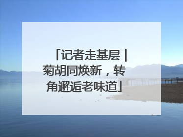 记者走基层｜菊胡同焕新，转角邂逅老味道