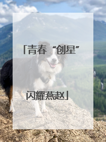 青春“创星” 闪耀燕赵