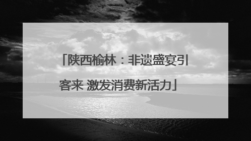 陕西榆林：非遗盛宴引客来 激发消费新活力
