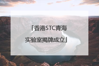 香港STC青海实验室揭牌成立