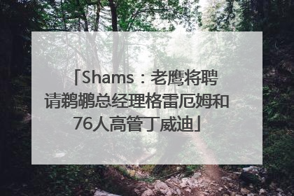 Shams：老鹰将聘请鹈鹕总经理格雷厄姆和76人高管丁威迪